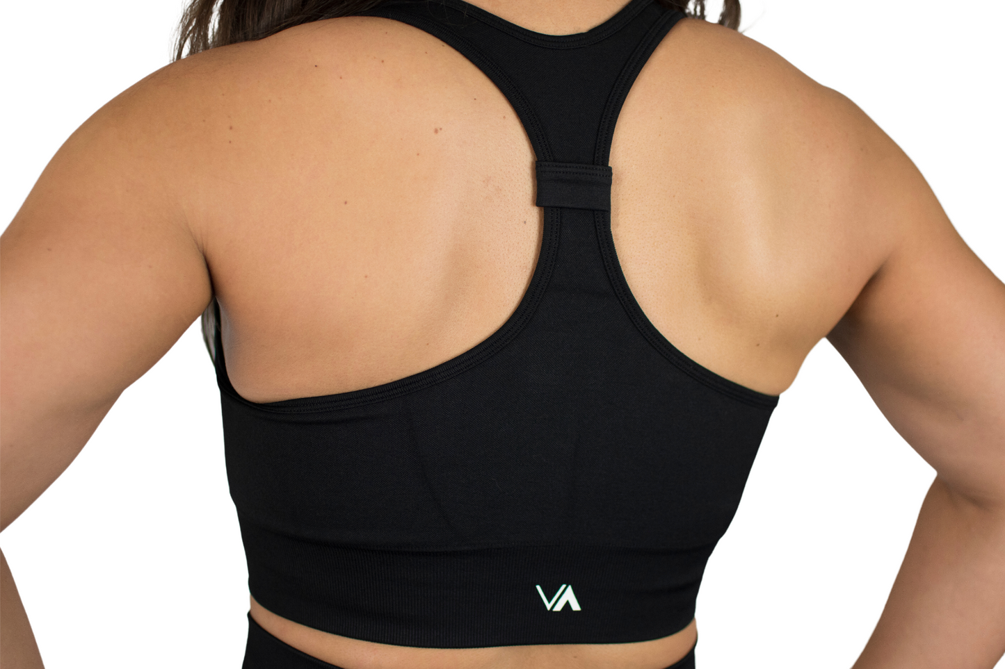 Butte Racer Back Bra- Black