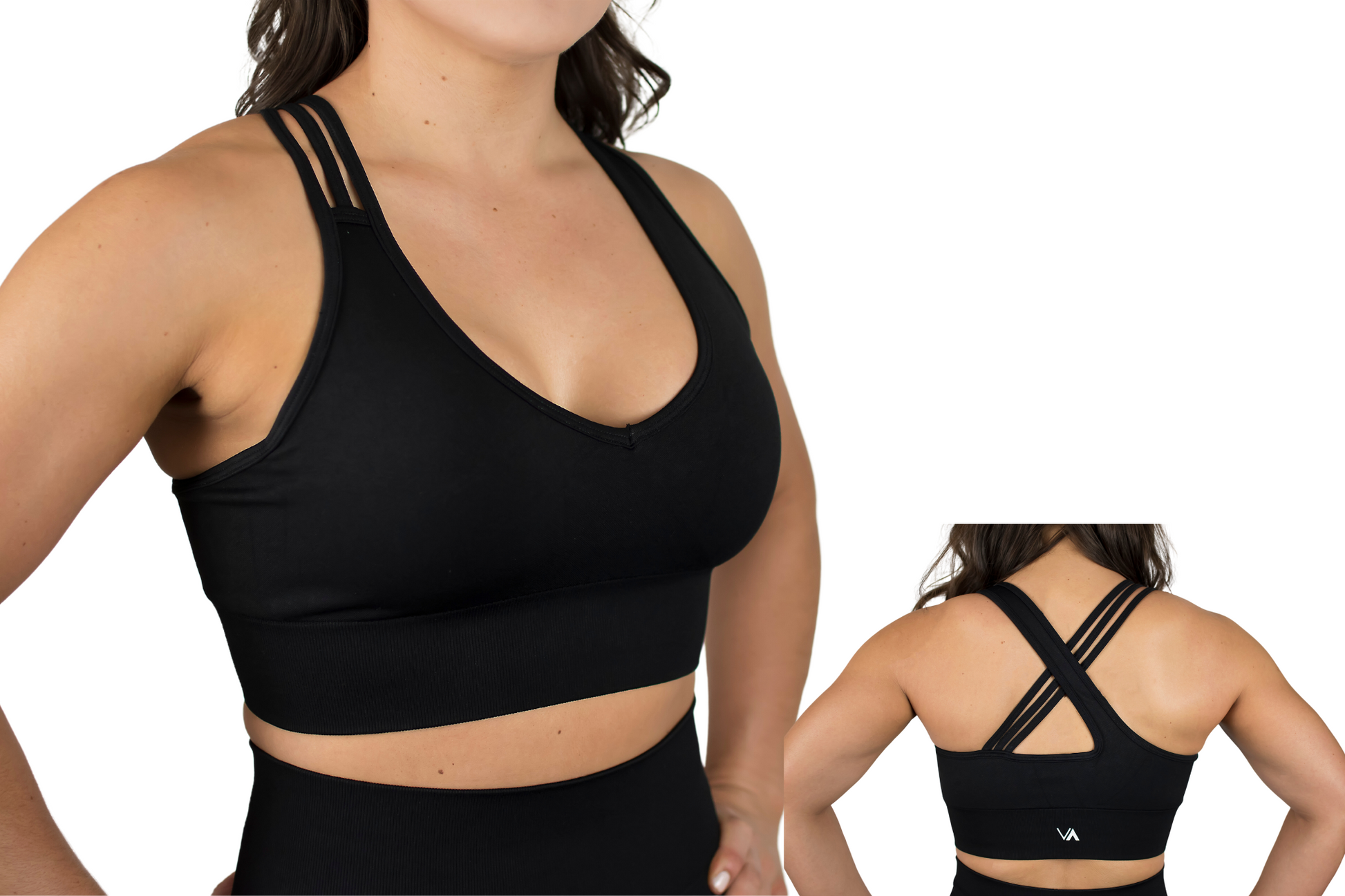 Butte X Back Bra- Black