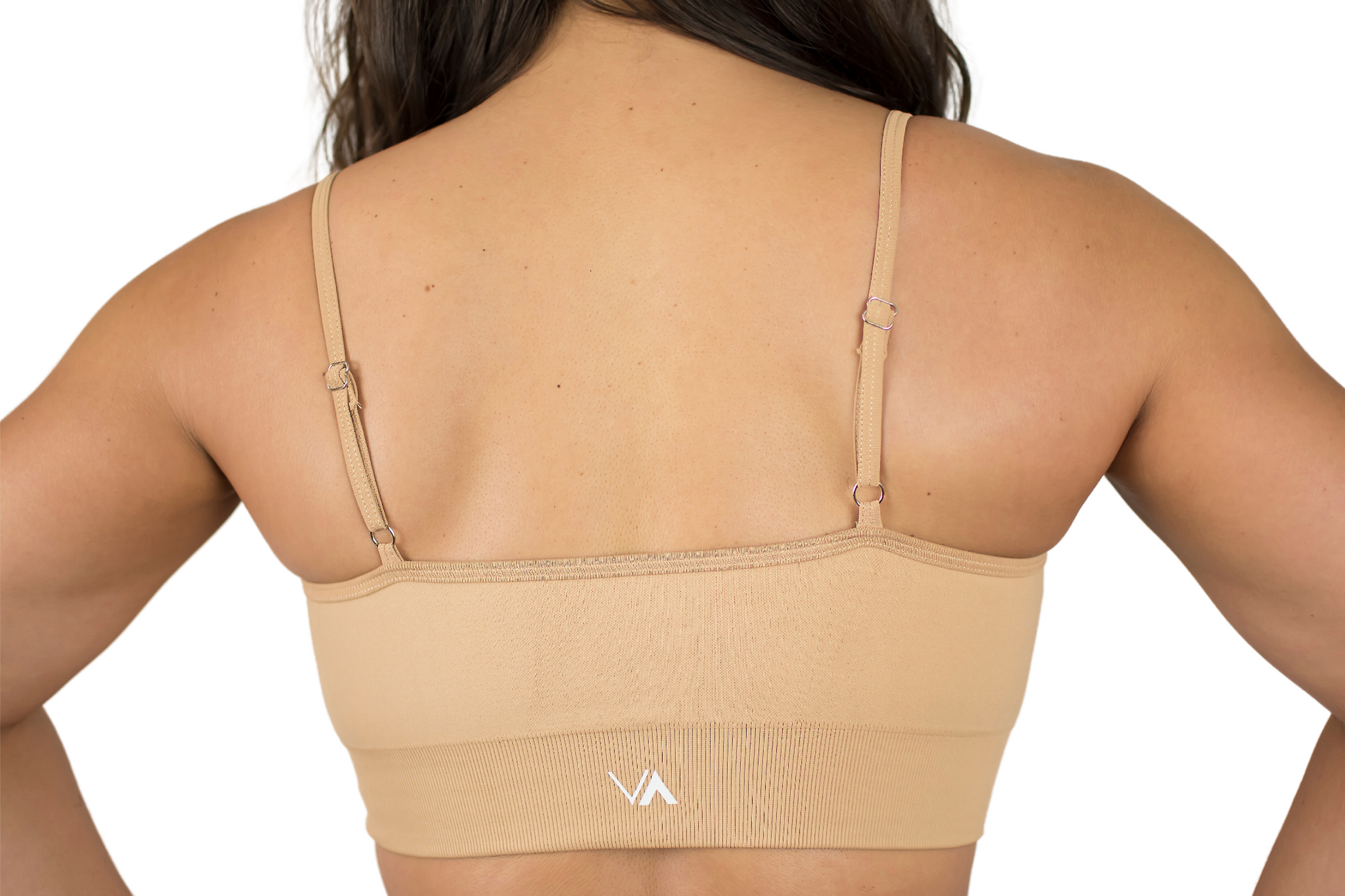 Butte Spaghetti Strap Bra- Nude