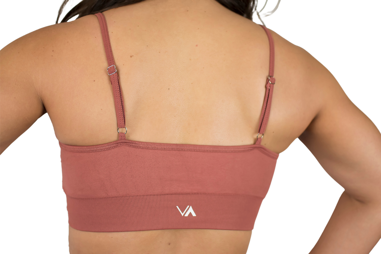 Butte Spaghetti Strap Bra- Rose
