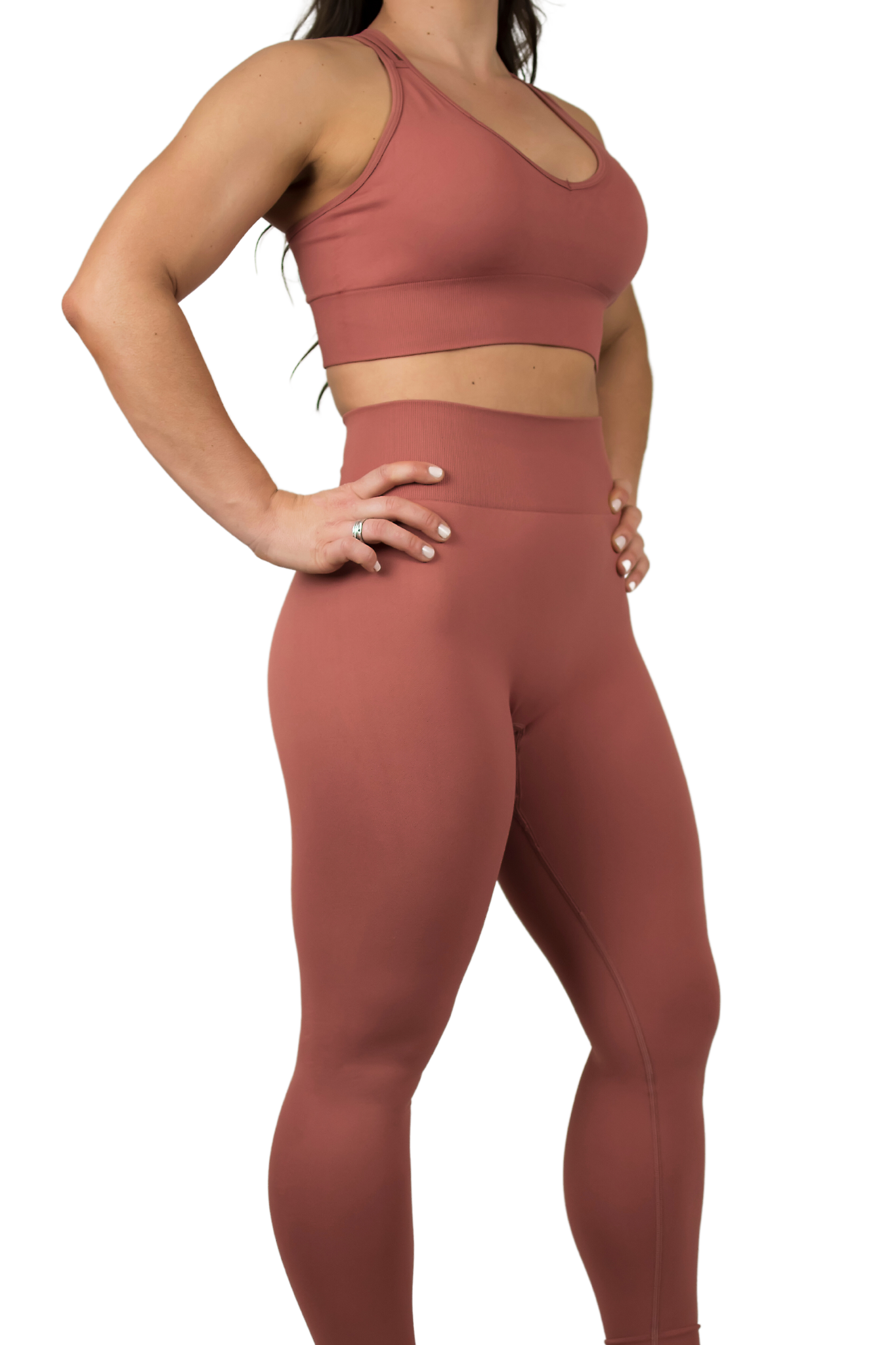 Butte Legging- Rose